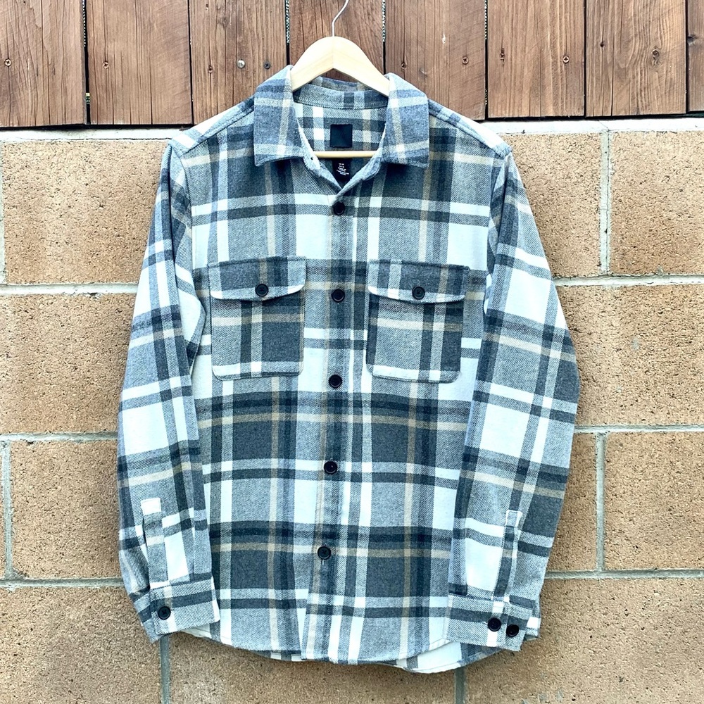 Flannel Shirt for men Minimalist